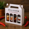 4x Chilli szósz Ajándékdoboz Fehér 4x 100 ml