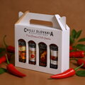4x Chilli szósz Ajándékdoboz Fehér 4x 100 ml