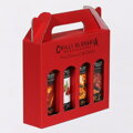 4x Chilli szósz Ajándékdoboz Piros 4x 100 ml