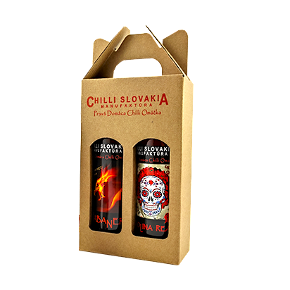 Chilli szószok DUO Ajándékdoboz 2x 100 ml
