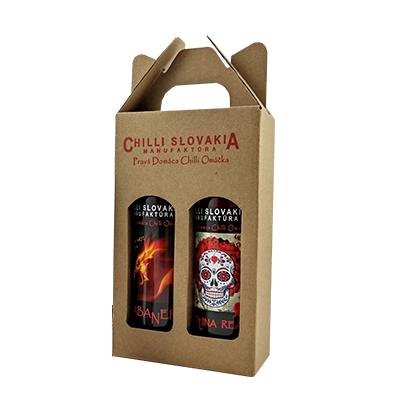 Chilli szószok DUO Ajándékdoboz 2x 100 ml