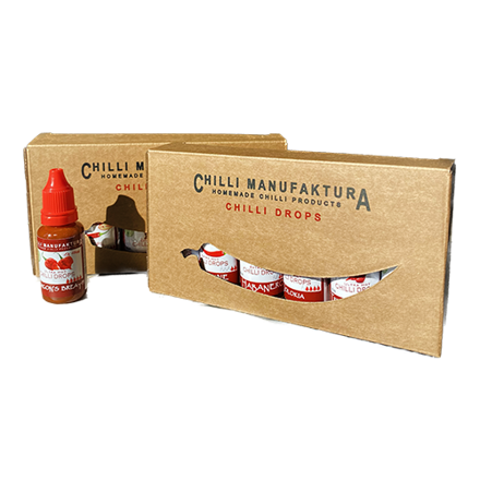 Chilli Drops Ajándékdoboz 6x20ml