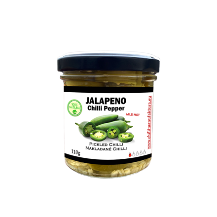 Befőtt zöld Jalapeno, szeletelve 110g