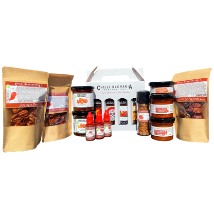 EXTRA HOT 16 részes kedvező chilli fehér szett 
