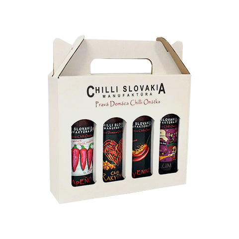4x Chilli szósz Ajándékdoboz Fehér 4x 100 ml 4x Chilli szósz Ajándékdoboz Fehér 4x 100 ml