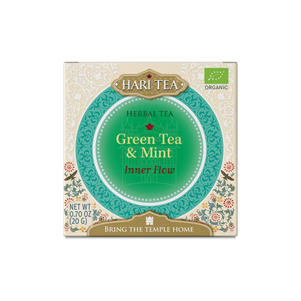 Inner Flow / Belső stimuláció - Zöld tea és menta 10x2g  